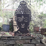 Wunschmotiv 'Buddha XXL im Garten'