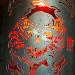 Wunschmotiv 'Laughing Skull'